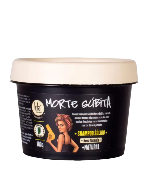 Shampoo Sólido Morte Súbita Lola Cosmetics 100g