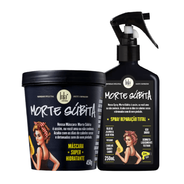 Kit Morte Súbita (2 Itens Spray e Máscara) Lola Cosmetics