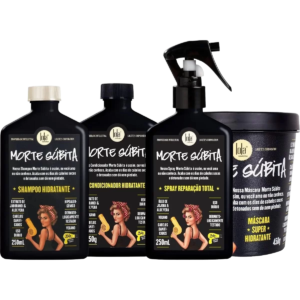 Kit Morte Súbita (4 Itens) S/ Shampoo Sólido Lola Cosmetics