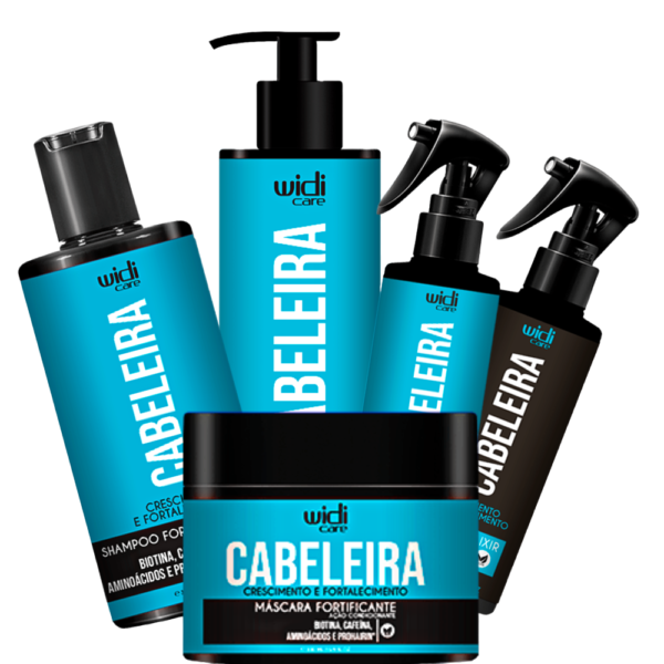 Kit Cabeleira Crescimento Completo (5 Itens) Widi Care