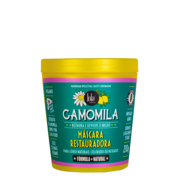 Máscara Restauradora Camomila Lola Cosmetics 230g