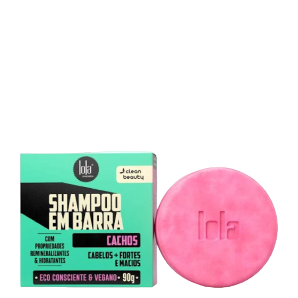 Shampoo em Barra Cachos Lola Cosmetics 90g