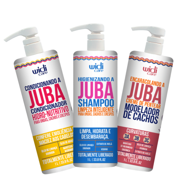 Kit Encaracolando a Juba Widi Care 1L ( 3 Itens )