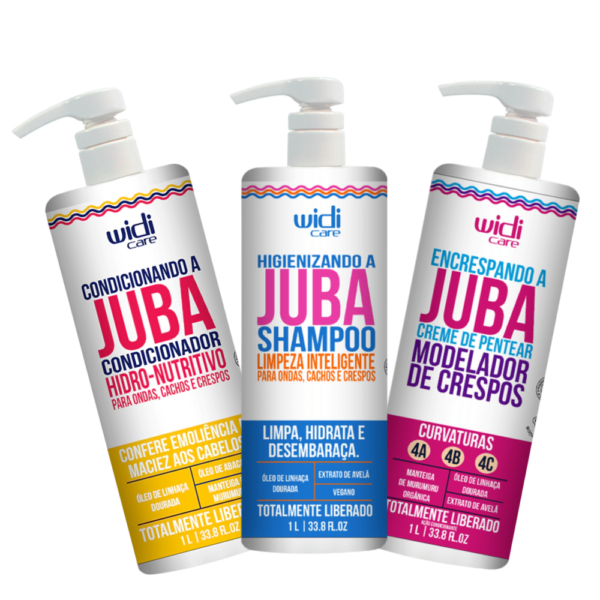 Kit Encaracolando a Juba Widi Care 1L ( 3 Itens )